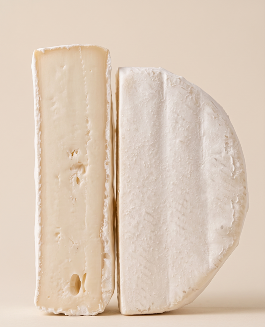 Queso Camembert artesanal para tabla de quesos.